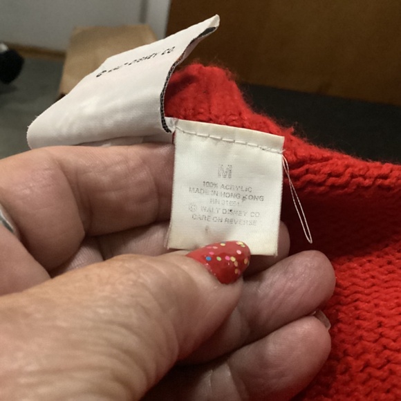 MICKEY MOUSE SWEATER LOOK 👀 AT THIS UNISEX ITEM. VINTAGE. DISNEY - Picture 6 of 11